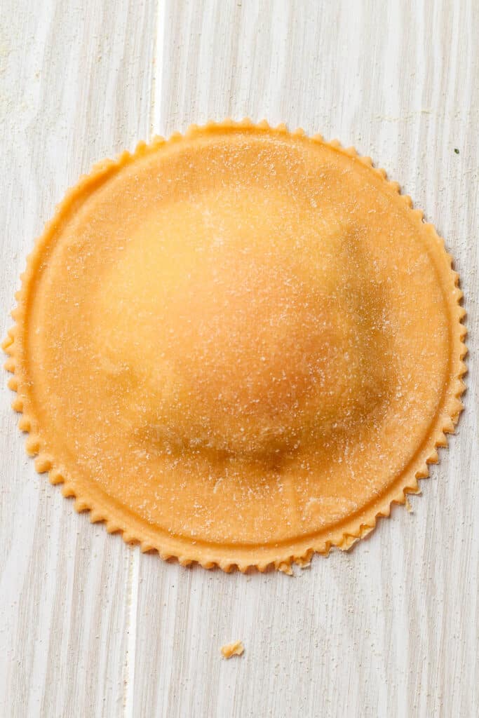 Raviolo al Uovo (Egg Yolk Ravioli) - Legally Healthy Blonde