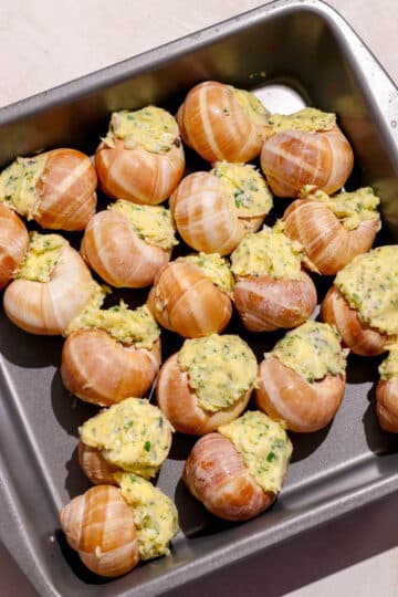 Cooked Snails Without Shell Escargot Recipe (With & Without Shells) - Legally Healthy Blonde