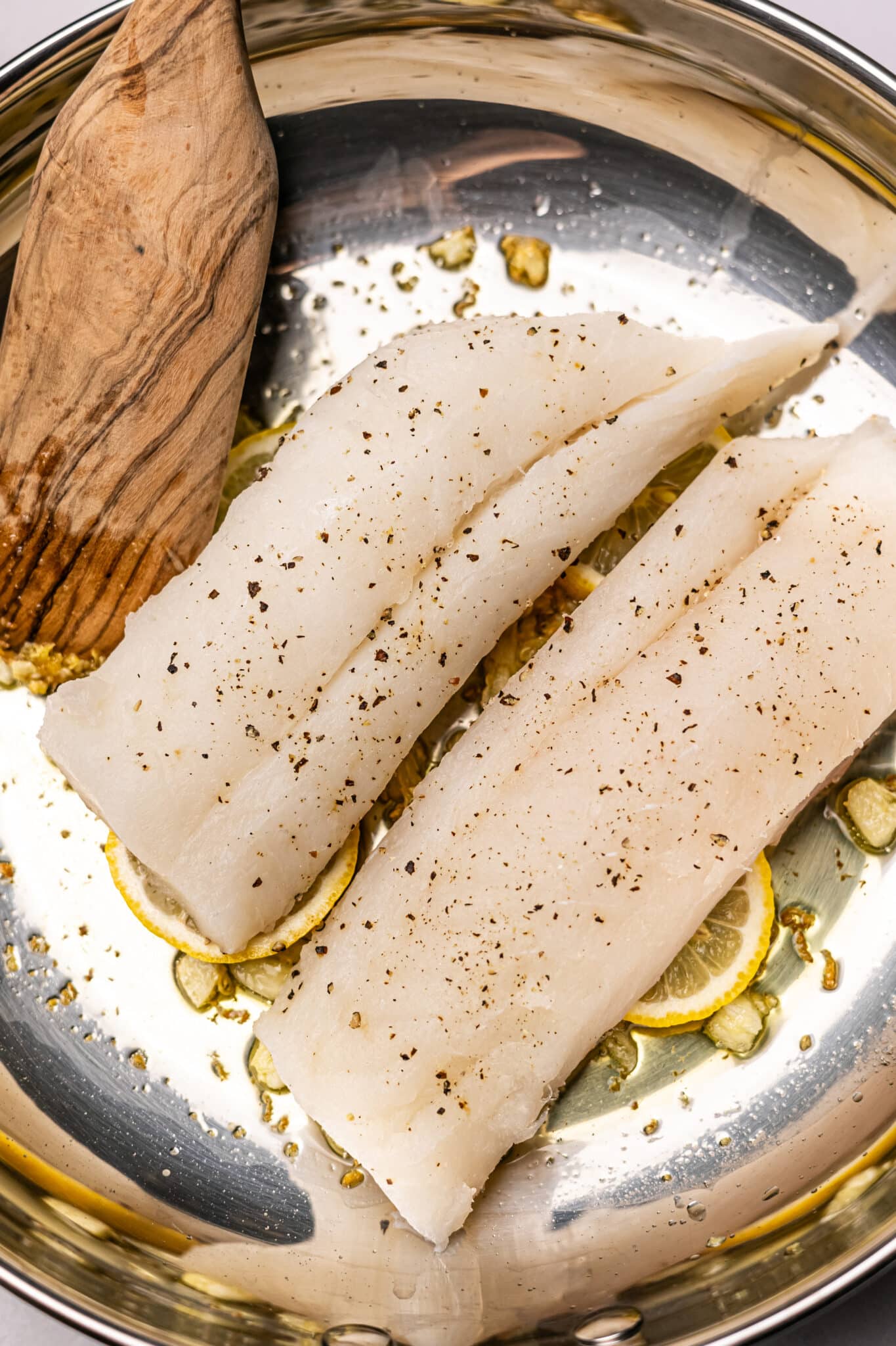 Cod Milk Poached Cod in Coconut Milk with Dill & Lemon - Legally Healthy Blonde